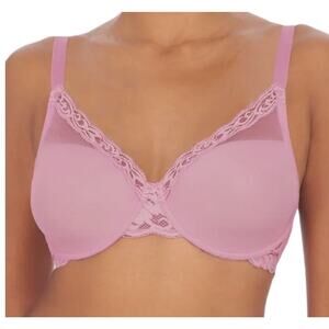 Natori 741299 Feathers full figure underwire bra purple size 32D